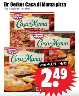 Dirk Dr. Oetker Casa di Mama pizza aanbieding