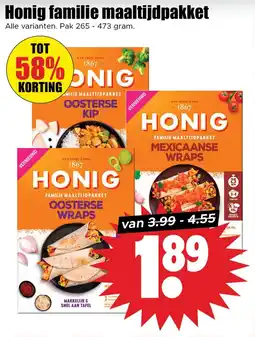 Dirk Honig familie maaltijdpakket aanbieding