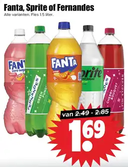 Dirk Fanta, Sprite of Fernandes aanbieding