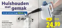 Lidl Silvercrest Handstoomreiniger aanbieding