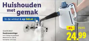 Lidl Silvercrest Handstoomreiniger aanbieding