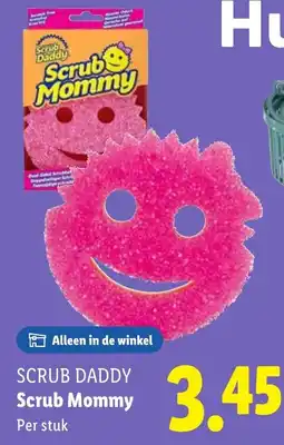Lidl Scrub Daddy Scrub Mommy aanbieding