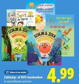 Lidl Zaklamp of AVI leesboeken aanbieding