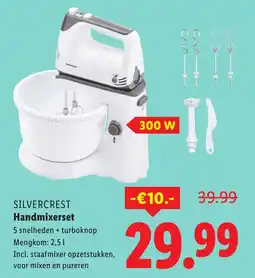 Lidl Silvercrest Handmixerset aanbieding