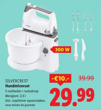 Lidl Silvercrest Handmixerset aanbieding