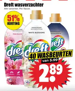 Dirk Dreft wasverzachter aanbieding