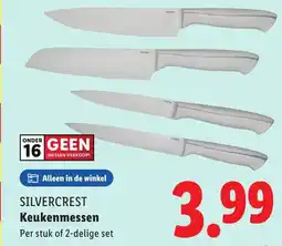 Lidl Silvercrest Keukenmessen aanbieding
