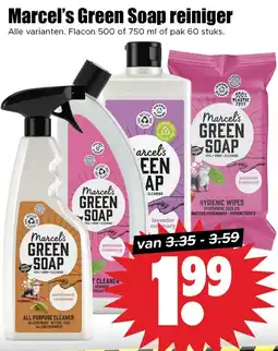 Dirk Marcel's Green Soap reiniger aanbieding