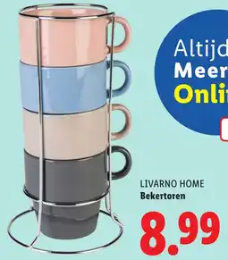 Lidl Livarno home bekertoren aanbieding