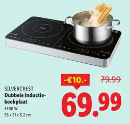 Lidl Silvercrest Dubbele inductie kookplaat aanbieding