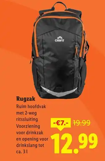 Lidl Rugzak aanbieding