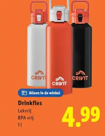 Lidl Drinkfles aanbieding