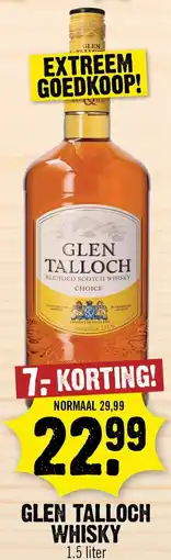 Dirk Glen Talloch Whisky aanbieding