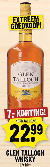 Dirk Glen Talloch Whisky aanbieding