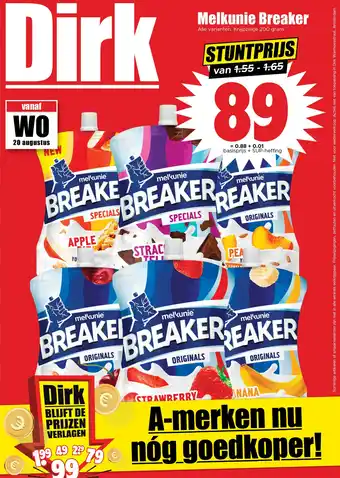 Dirk Melkunie Breaker aanbieding
