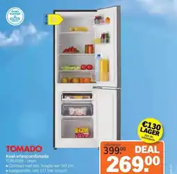 Albert Heijn Tomado Koel vriescombinatie aanbieding