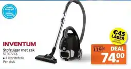 Albert Heijn INVENTUM Stofzuiger met zak ST307ZZA aanbieding