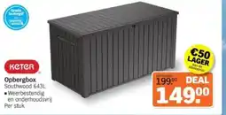 Albert Heijn Opbergbox Southwood 643L aanbieding
