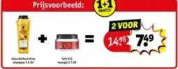 Kruidvat Gliss Oil Nutritive Shampoo + taft V12 hairgel aanbieding