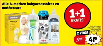 Kruidvat Alle A-merken babyaccessoires en mothercare aanbieding