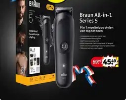 Kruidvat Braun All-in-1 Series 5 aanbieding