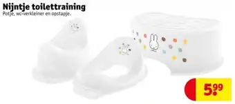 Kruidvat Nijntje toilettraining aanbieding