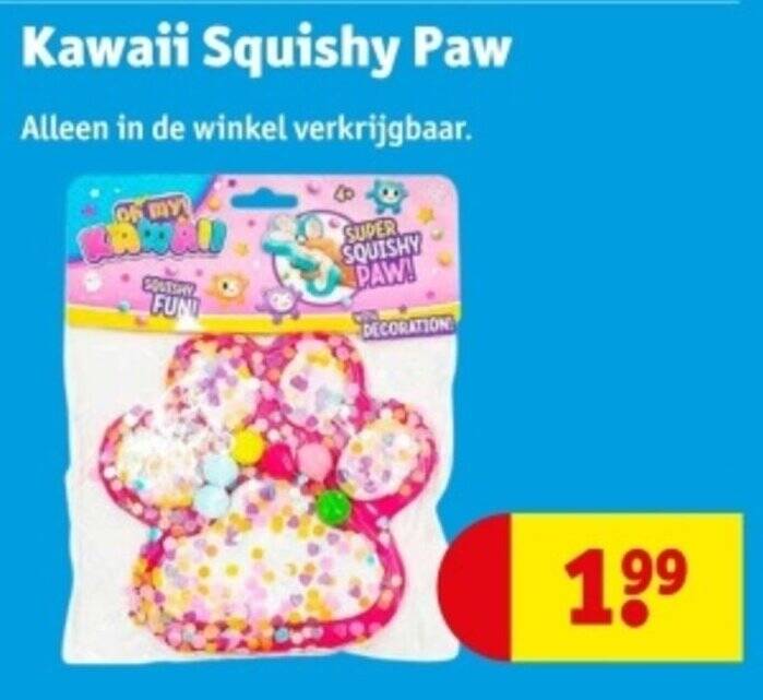 Kawaii Squishy Paw Aanbieding Bij Kruidvat kawaii-squishy-paw-aanbieding-bij-kruidvat