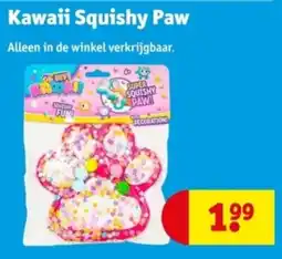 Kruidvat Kawaii Squishy Paw aanbieding