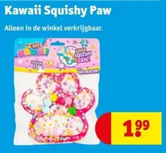 Kruidvat Kawaii Squishy Paw aanbieding