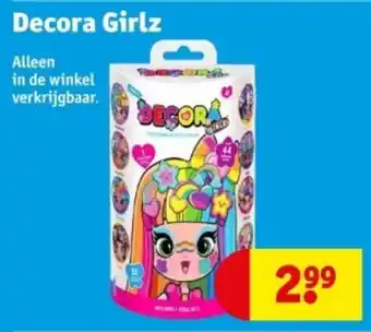 Kruidvat Decora Girlz aanbieding