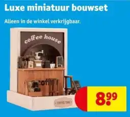 Kruidvat Luxe miniatuur bouwset aanbieding
