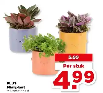 PLUS PLUS Mini plant aanbieding