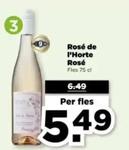 PLUS Rosé de l'Horte Rosé aanbieding