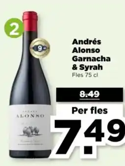 PLUS Andrés Alonso Garnacha & Syrah aanbieding