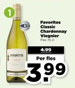 PLUS Favoritos Classic Chardonnay Viognier aanbieding