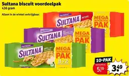 Kruidvat Sultana biscuit voordeelpak aanbieding