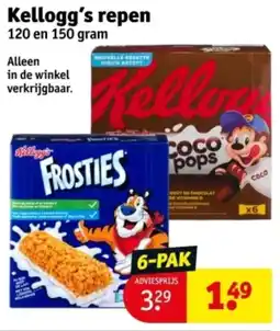 Kruidvat Kellogg's repen aanbieding