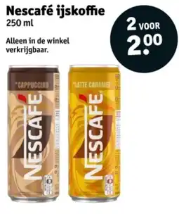 Kruidvat Nescafé ijskoffie aanbieding