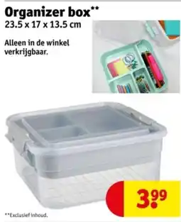 Kruidvat Organizer box aanbieding