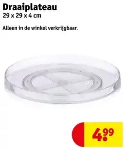 Kruidvat Draaiplateau aanbieding