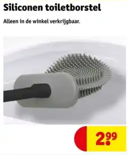 Kruidvat Siliconen Toiletborstel aanbieding