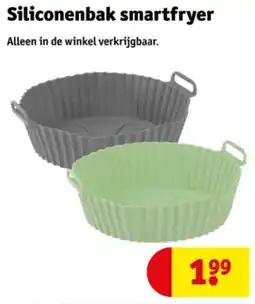 Kruidvat Siliconenbak smartfryer aanbieding