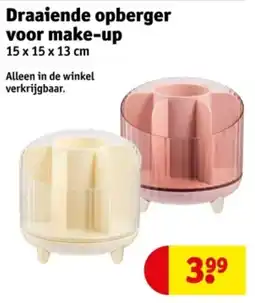Kruidvat Draaiende opberger voor make-up aanbieding