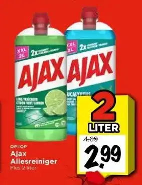 Vomar Voordeelmarkt Ajax Allesreiniger aanbieding