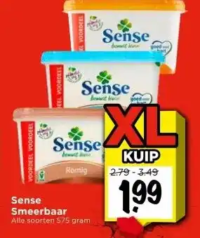Vomar Voordeelmarkt Sense Smeerbaar aanbieding