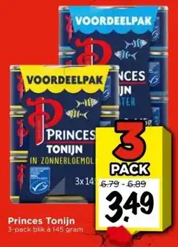 Vomar Voordeelmarkt Princes Tonijn aanbieding