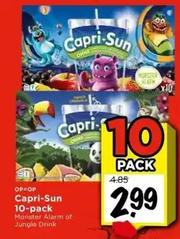 Vomar Voordeelmarkt Capri-Sun 10-pack Monster aanbieding