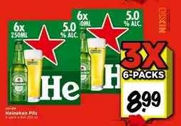 Vomar Voordeelmarkt Heineken Pils aanbieding