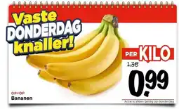 Vomar Voordeelmarkt Bananen aanbieding