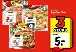 Vomar Voordeelmarkt DIEPVRIES Buonizza Pizza aanbieding